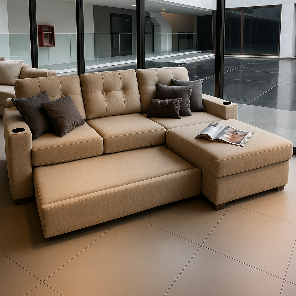 Sofacama Pablo Beige