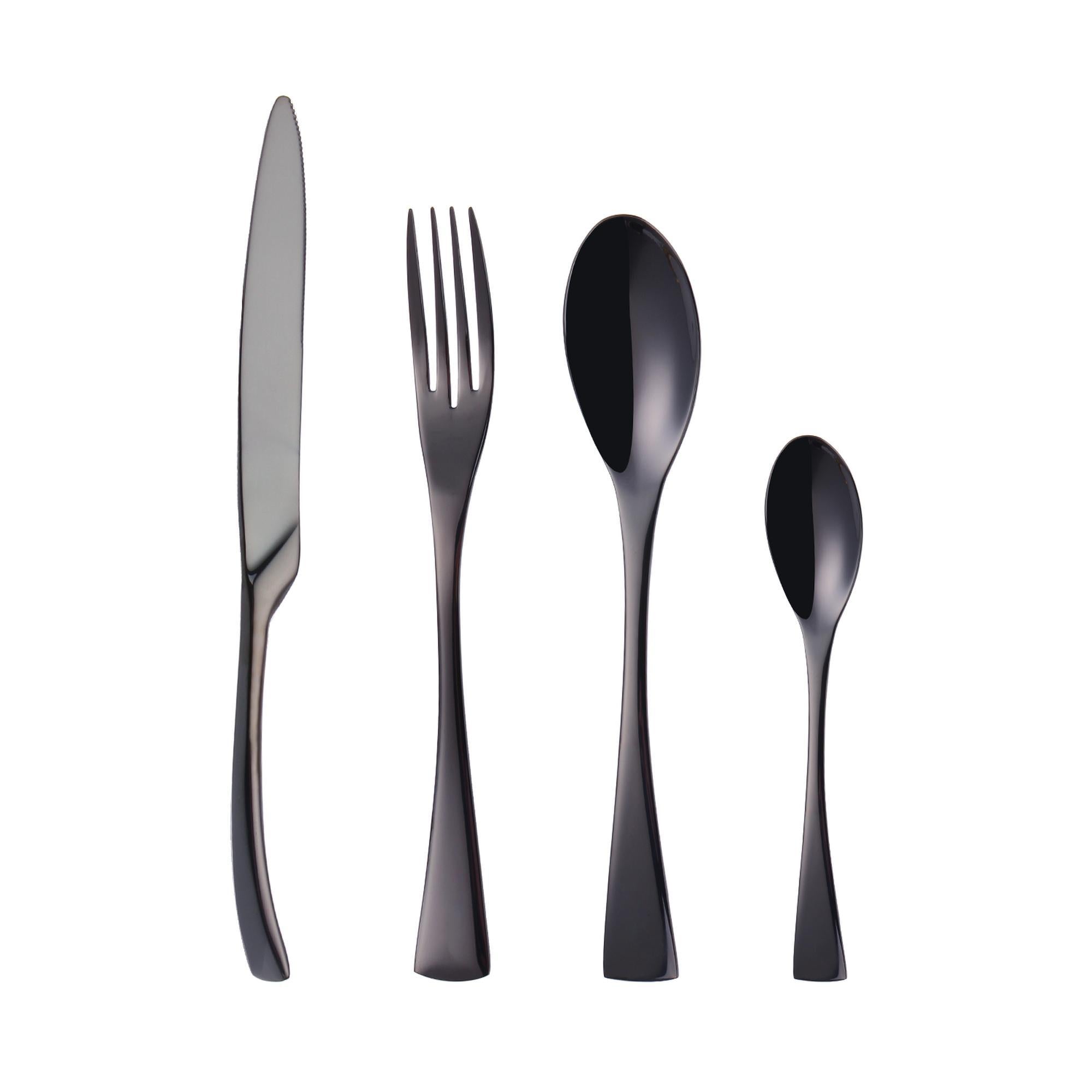 SET CUBIERTOS BLACK MATE 588-630013