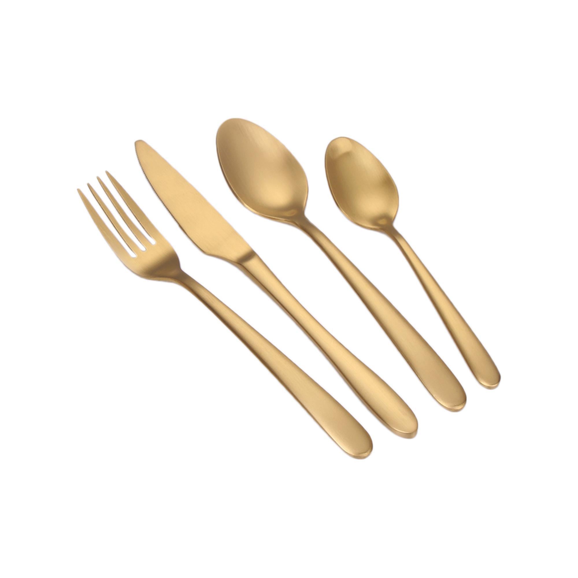 SET CUBIERTOS DORAL MATE 588-630028