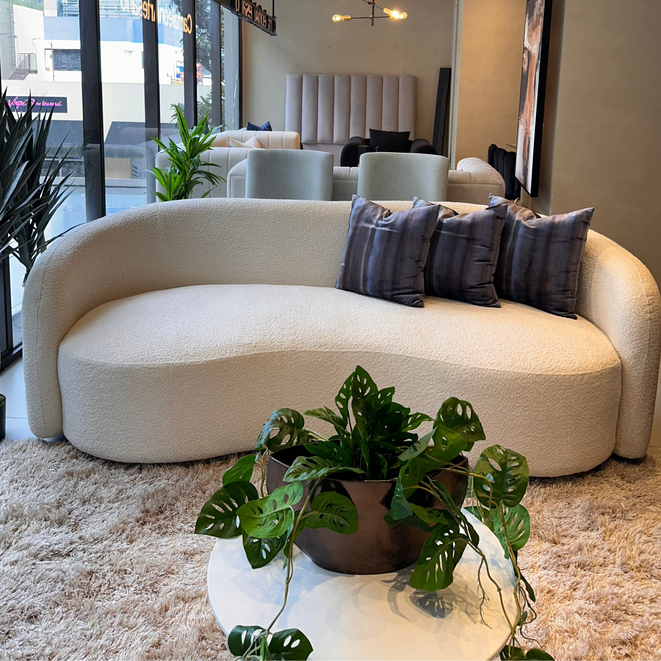 SOFA CURVO ONIX