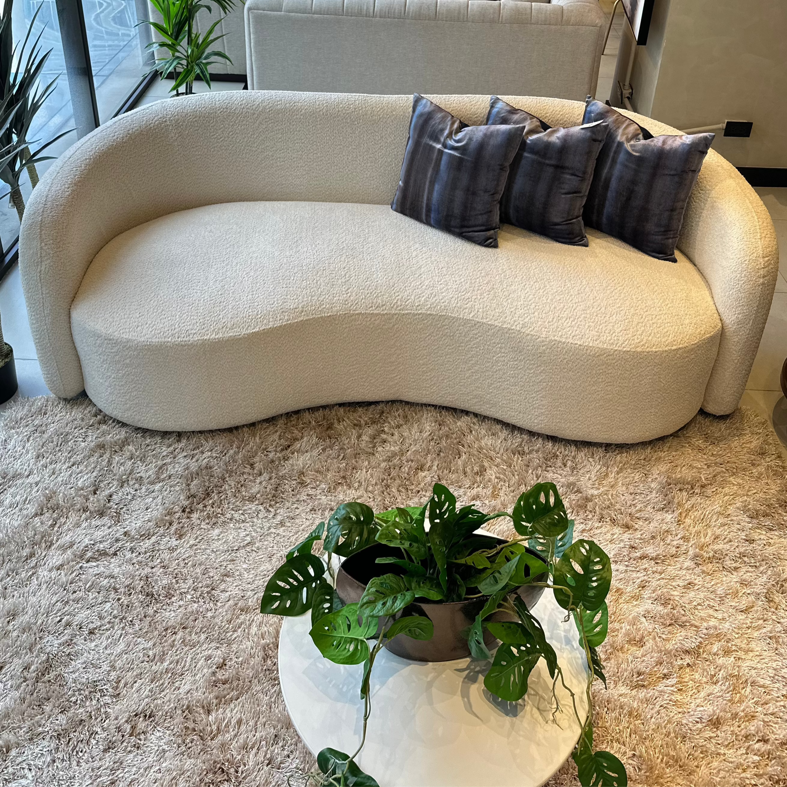 SOFA CURVO ONIX